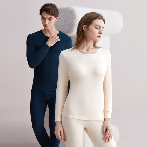 100%纯棉秋衣秋裤红豆