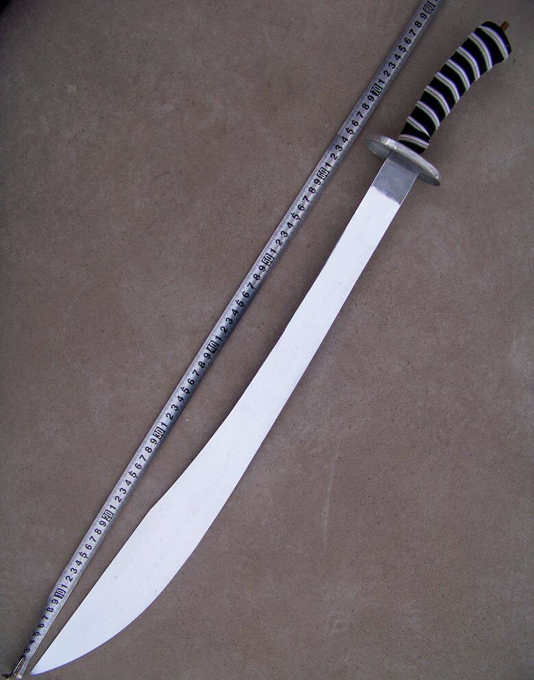 普通武术表演刀训练刀软刀武术响刀花刀成人刀儿童表演刀未开刃