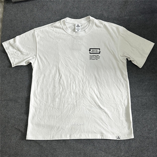 Nike ACG耐克男运动休闲户外字母印花宽松圆领短袖T恤FV3491-121