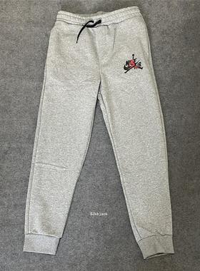 AIR JORDAN 男子印花加绒保暖运动休闲收脚长裤DH9503-091