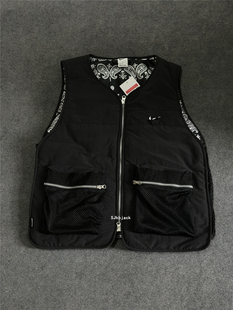 NIKE  Premium男篮球户外开衫运动休闲保暖棉马甲背心 DV9494-010