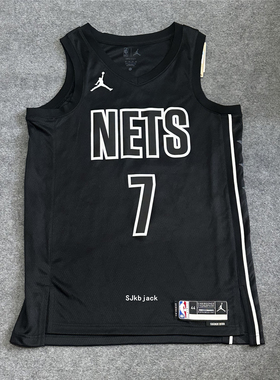 AOR JORDAN 男篮网队杜兰特7号训练无袖篮球印花球衣 DO9518-011