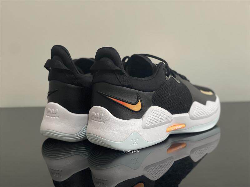 Nike PG5男保罗乔治5 泡椒黑白运动休闲低帮实战篮球鞋CW3146-001