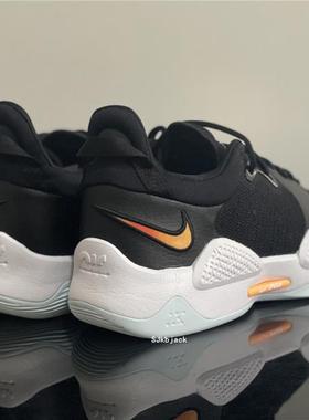 Nike PG5男保罗乔治5 泡椒黑白运动休闲低帮实战篮球鞋CW3146-001