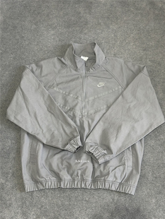 Nike 运动休闲立领夹克外套 DX0697 084 男户外宽松舒适半拉链工装