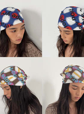 官方正品KAGA【Joyful】情绪头巾 unisex 多用途造型搭配方巾