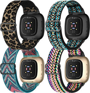 适用 Fitbit Sense/Sense 2/Fitbit Versa 3/Versa 4 弹力表带