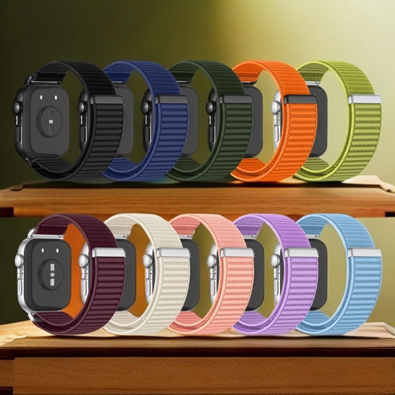 华为Fit4/3魔术贴表带磁吸扣腕带