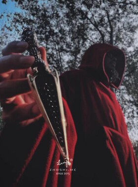 主师原创「密藏探秘」大黑天镇魂金刚橛银黄铜铜配件DIY配件吊坠