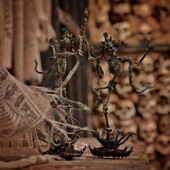 金属黄铜骷髅雕塑艺术摆件 主师原创 尸陀林主 收藏级压轴巨作