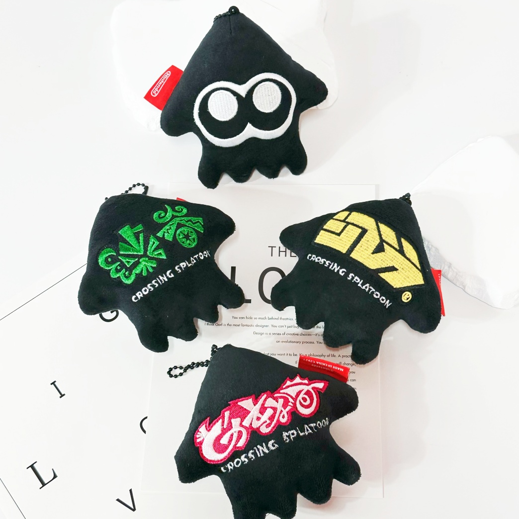 现货二次创作喷射战士乌贼挂件