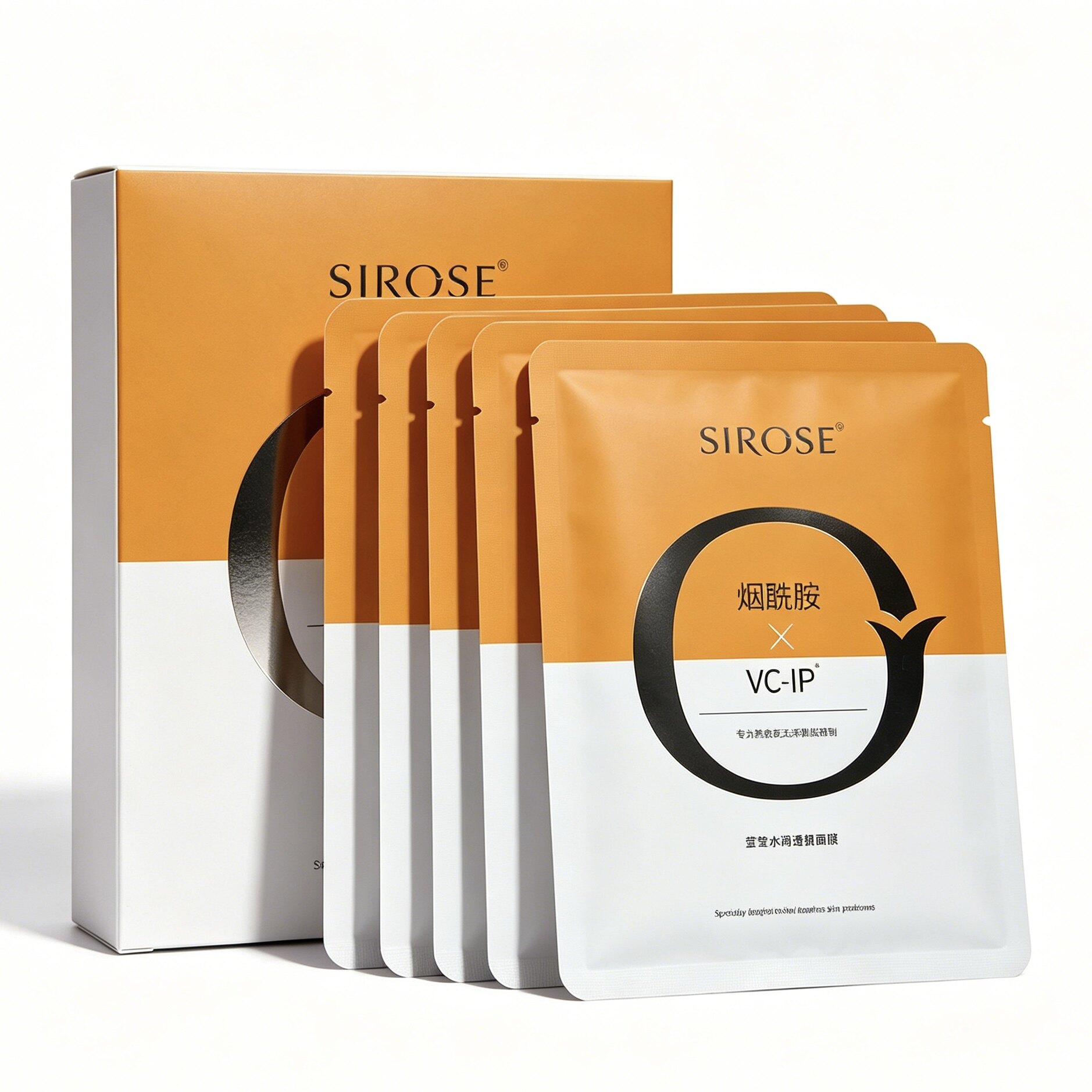 SIROSE/白皙烟酰胺莹莹水润透靓面膜焕亮肌肤水光贴片面膜贴片式
