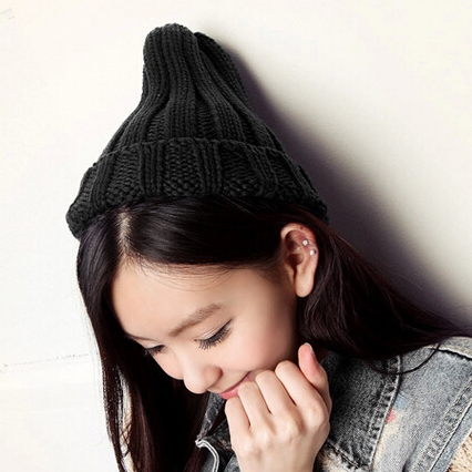 冬季男士帽子韩版潮毛线尖尖帽针织帽秋冬天套头帽包头帽韩国男帽在类目 服饰配件/皮带/帽子/围巾, 帽子中 - 来自Buy2taobao.com提供专业的淘宝代购服务