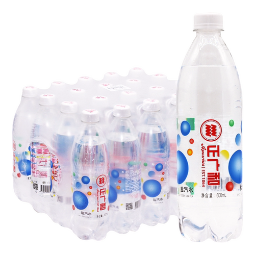 正广和盐汽水碳酸汽水600ml*20瓶整箱盐汽水夏日解渴盐汽水