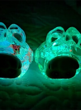 巨无霸8.6莉莉丝夜光泡珠爆闪流沙大号可爱创意书架桌面摆件送礼