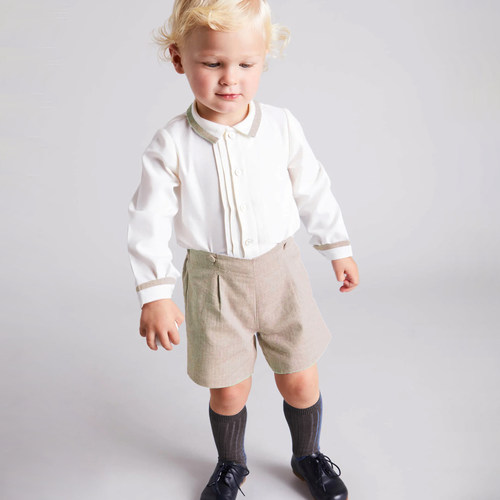 西班牙风男童小王子生日套装