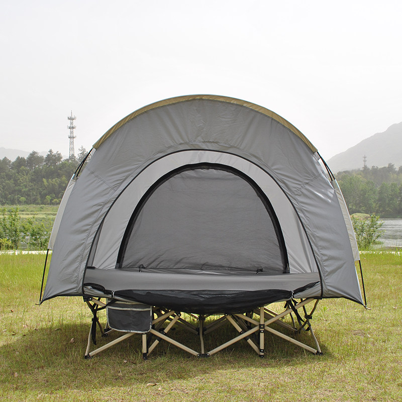 升级离地帐篷大空间两人双层帐含露营/旅游/登山帐篷