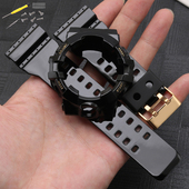 700SK 适配卡西欧GA 710GBX手表带GA 735冰韧透明外表壳5522配件