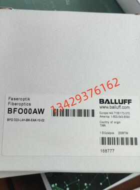 德国巴鲁夫BFO00AW BFO D22-LAH-BK-EAK-10-02光纤传感器询价