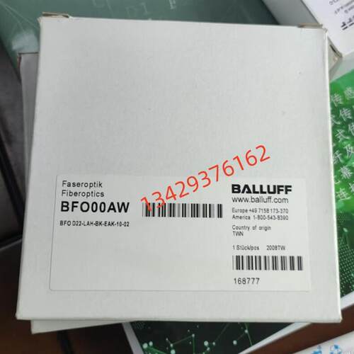 德国巴鲁夫BFO00AW BFO D22-LAH-BK-EAK-10-02光纤传感器询价
