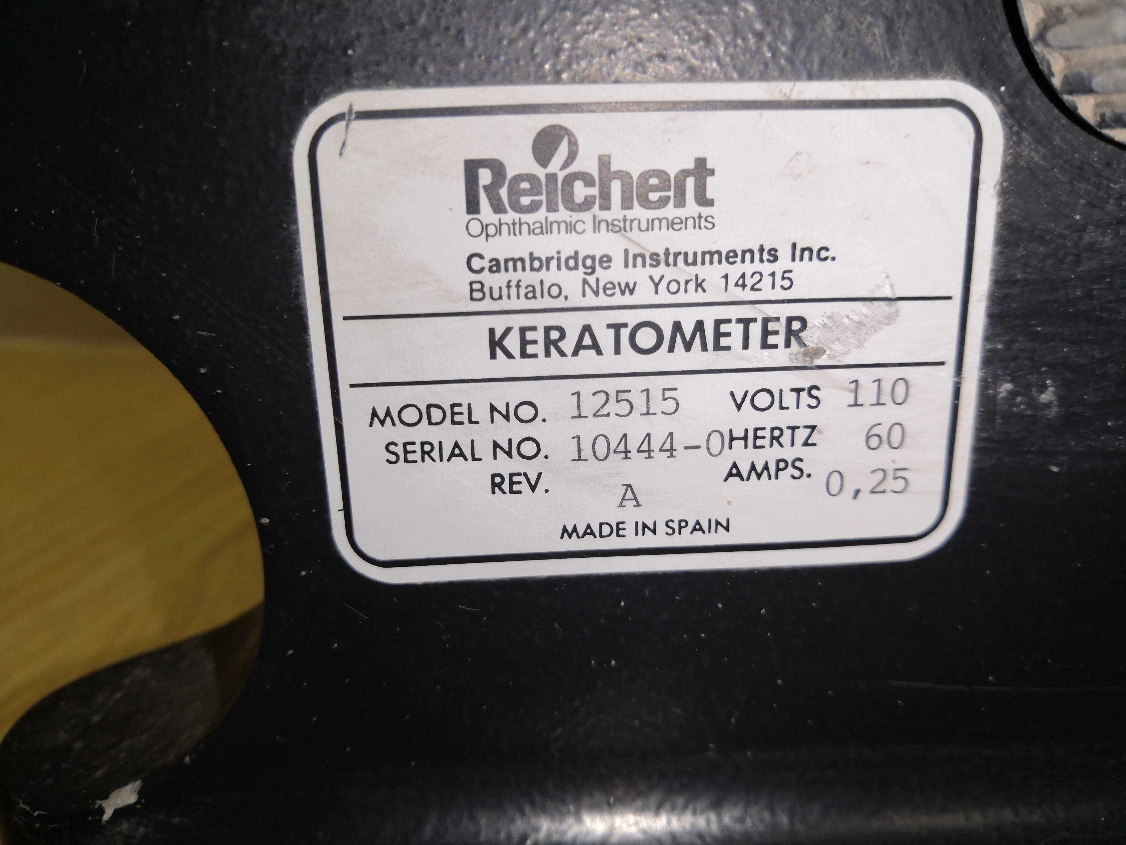 美国莱卡reichert 角膜曲率计