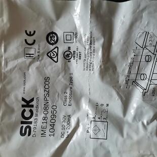 SICK西克接近开关 IME18-08NPSZCOS 1040950全新原装正品现货