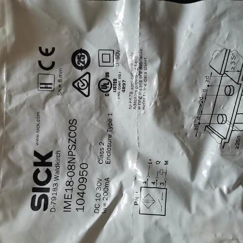 SICK西克接近开关 IME18-08NPSZCOS 1040950全新原装正品现货