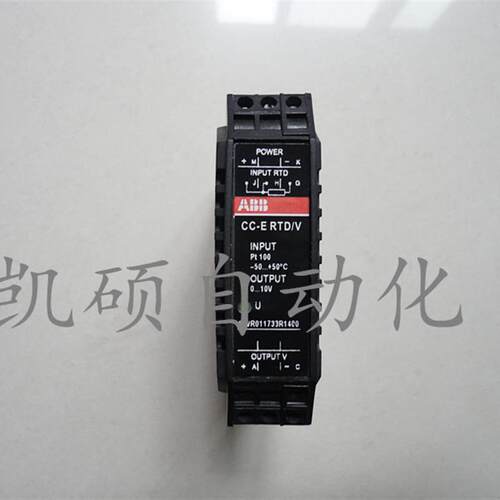 全新ABB模拟讯号转换器 CC-E RTD/V 1SVR011733R1400