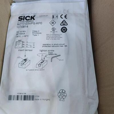特价*全新原装正品SICK传感器MZT7-03VPS-KP0 1070814现货