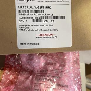 全新原装  美国Entegris英特格过滤器WG2FT1RR2