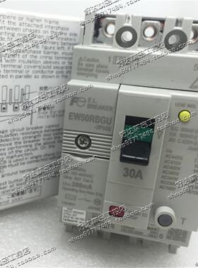 原装正品 富士FUJI 漏电断路器 EW50RBGU 3P 30A 200mA 现货全新