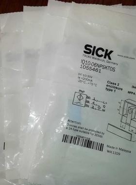 全新SICK IQ10-06NPSKTOS关电开关PNP 1055461原装正品现货