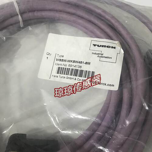 图尔克接近开关连接线WSSW-WKSW451-6M