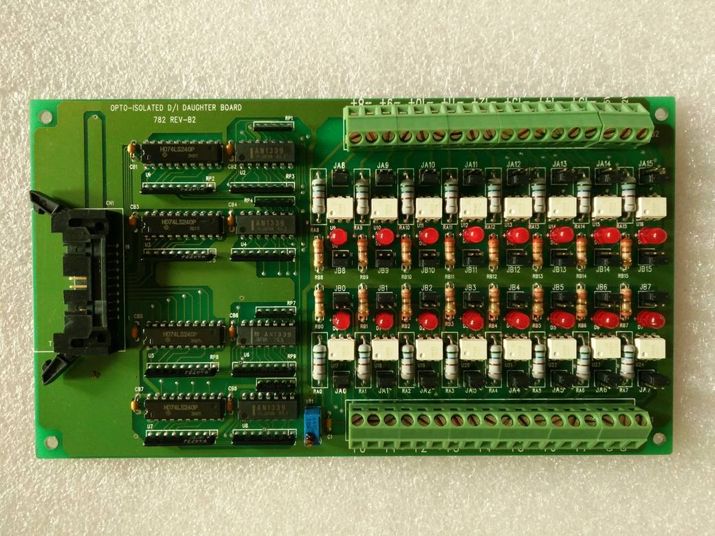 原装拆机opto-isolated d/i daughter board 782 rev-b2控制板