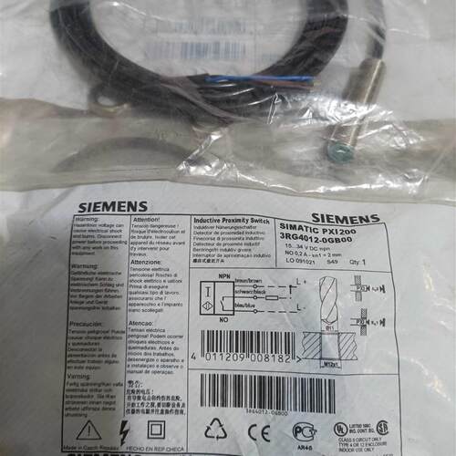 3RG4012-0GB00西门子传感器全新原装正品现货包邮