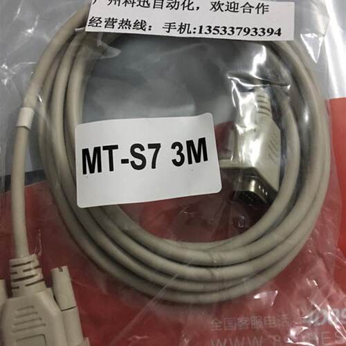 威纶双串口MT6103IP触摸屏与西门S7-200通讯线MT6000-S7200