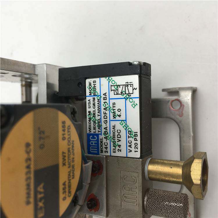 拆机mac电磁阀34c-aba-gdfa-1ba 24vdc实物图