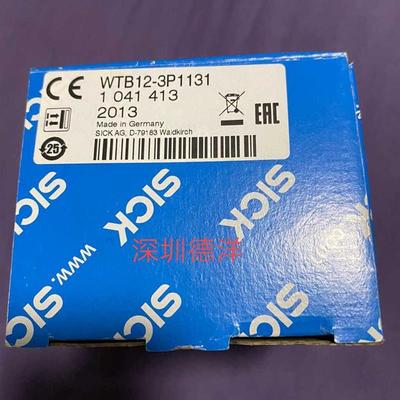 德国SICK光电开关1041413 WTB12-3P1131全新原装正品现货