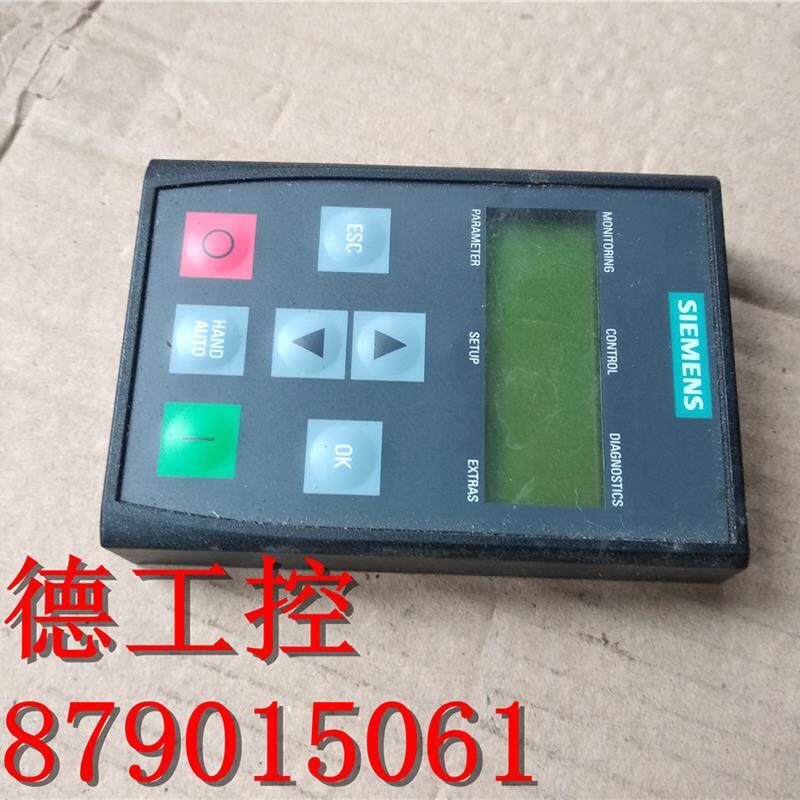 实拍 G120 操作面板BOP变频器