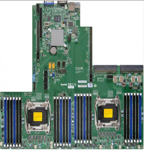 超微 SuperMicro X10DRU-I+服务器主板 C612