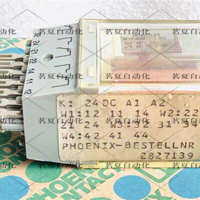 原装 菲尼克斯 控制继电器 PHOENIX-BESTELLNR 2827139 现货