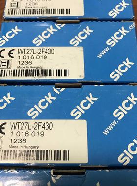 SICK西克光电传感器1016019型号WT27L-2F430原装进口全新现货