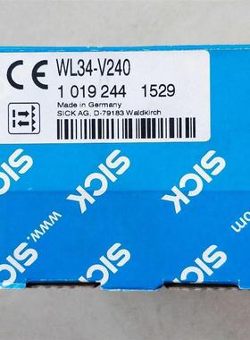 德国SICK全新原装光电开关WL34-V240传感器 1019244 现货