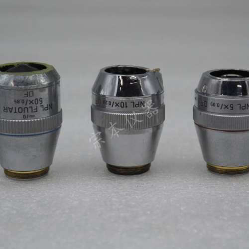LEITZ NPL FLUOTAR 5X 10X 50X莱次显微镜物镜 BD M32议价