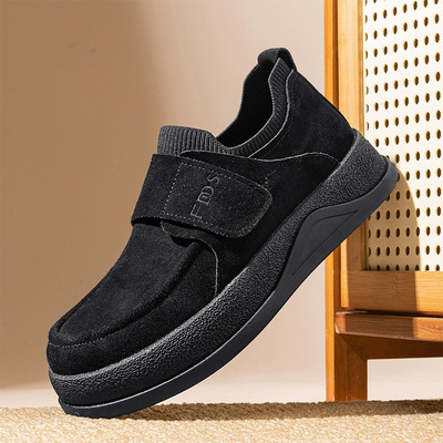 勃肯男鞋冬季休闲运动软底增高开