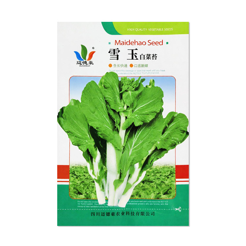 迈德豪雪玉白菜苔种子