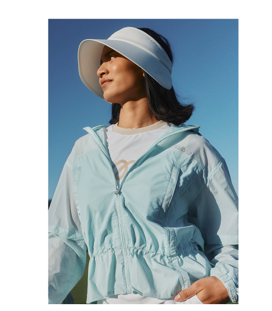 26新款韩国高尔夫服装女士球服防晒衣UPF100速干弹力外套修身版型