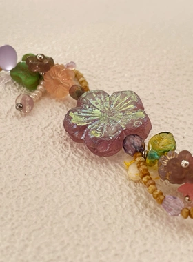 小众设计马年本命年新年红手链