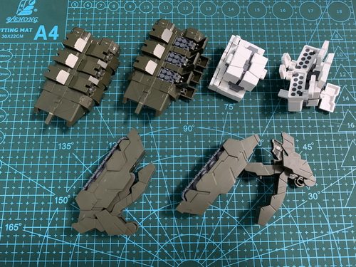 BWMG1/100重炮刺猬配件包