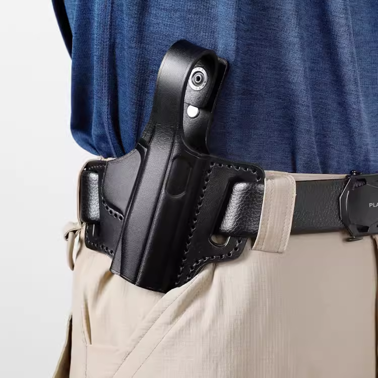 龙鳞甲双排弹夹套防拔枪套